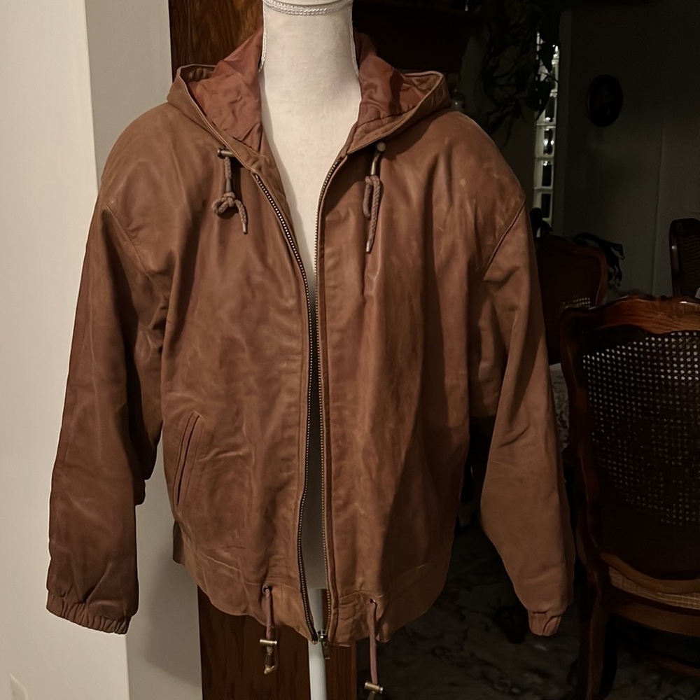 Women’s Vintage brown Leather jacket
